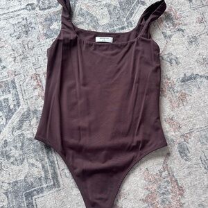 Babaton Rich Brown Bodysuit